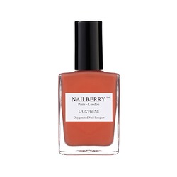 Nailberry oransje neglelakk Decadente - Nailberry