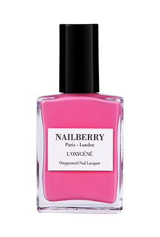 Nailberry oransje neglelakk Pink Tulip - Nailberry