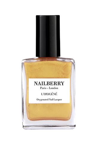 Nailberry oransje neglelakk Golden Hour - Nailberry