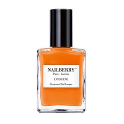 Nailberry oransje neglelakk Spontaneous - Nailberry