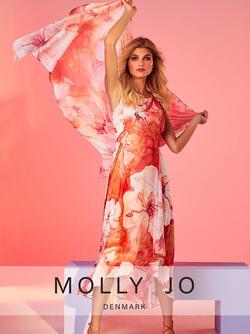 Molly Jo lang kjole Orange - Molly Jo