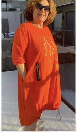 Drøbak Motehus Jaffa kjole Orange - Drøbak Motehus